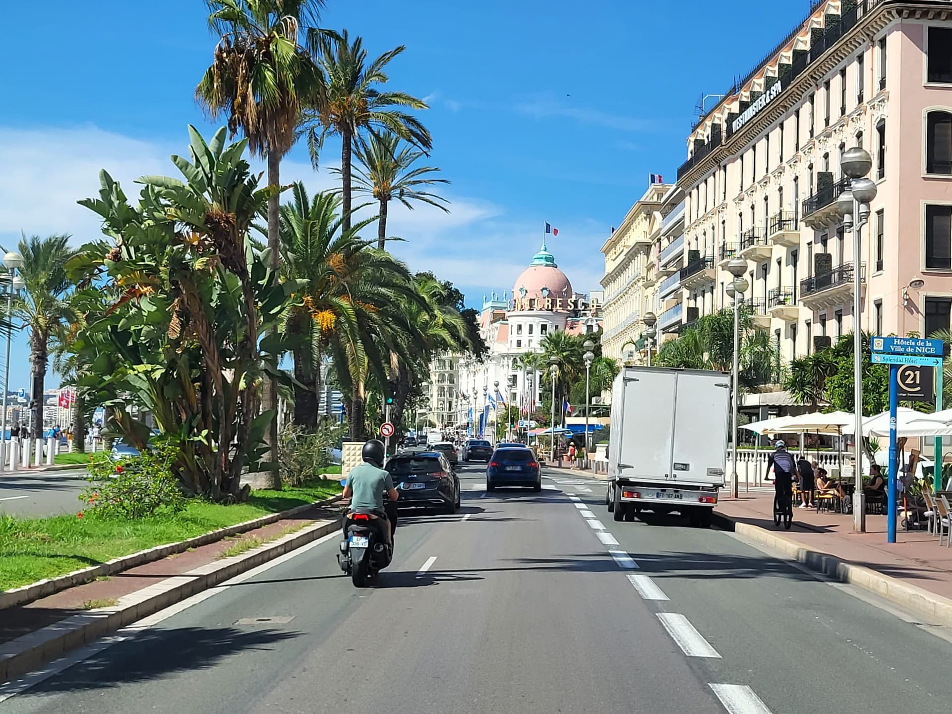 Promenade des Anglais Nisa – excursie de grup cu autocarul